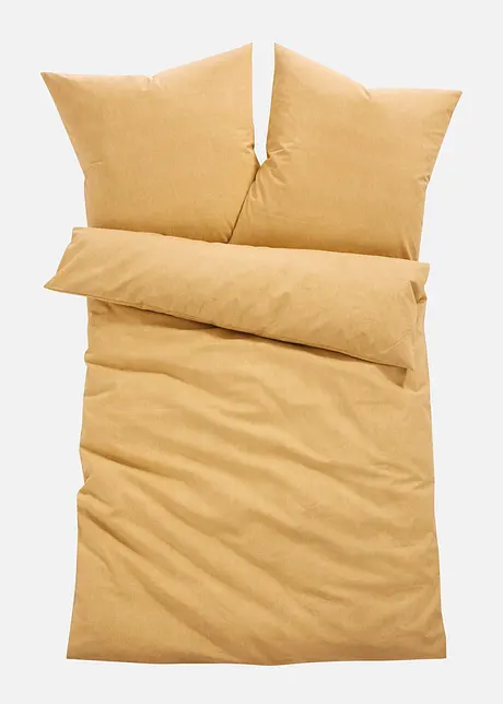 Parure de lit aspect lin, bonprix