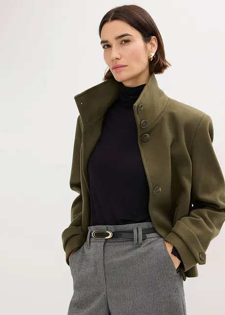 Jacke in Wolloptik, bonprix