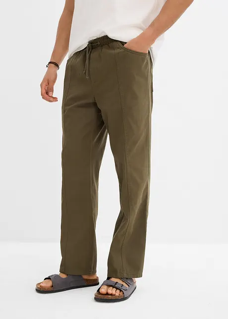 Classic Fit Schlupfhose mit Komfortbund, Straight, bonprix