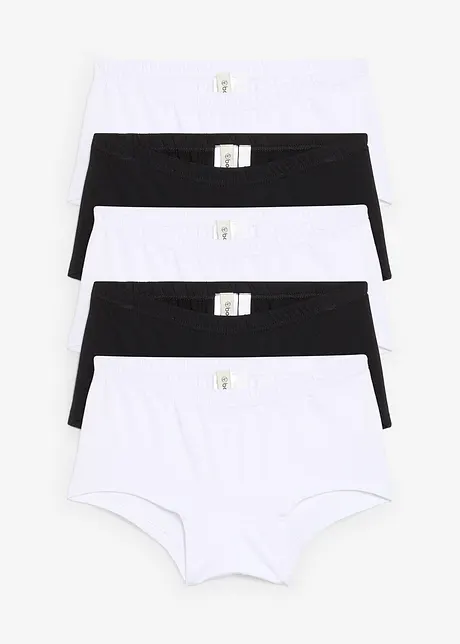Panty mit weicher Bio-Baumwolle (5er Pack), bonprix