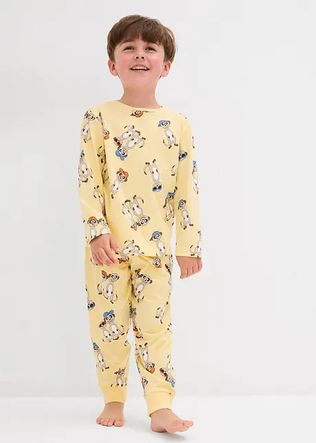 Pyjama aus reiner Bio-Baumwolle (4-tlg. Set), bonprix