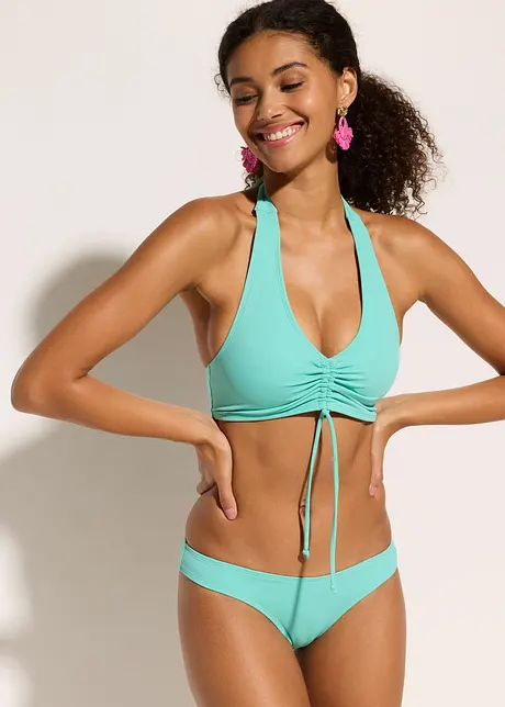 Neckholder-Bikini (2-tlg.Set) mit Raffung, bonprix