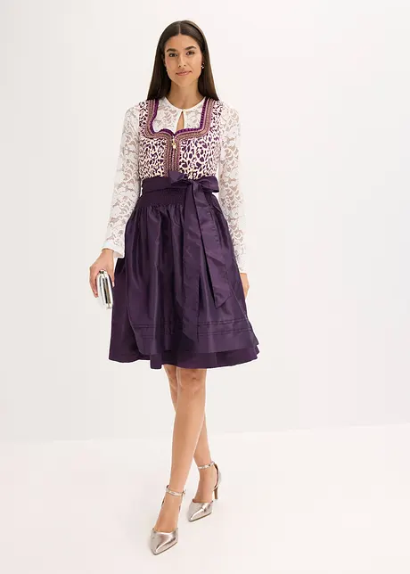 Dirndl mit bestickter Schürze (2-tlg. Set), bonprix