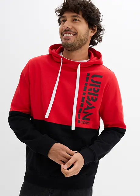 Kapuzensweatshirt, Slim Fit, bonprix