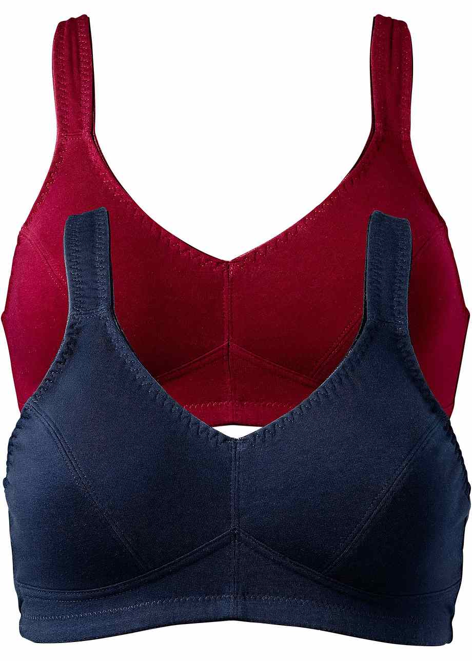 Produktbild von Bequemer Damen-BH Mit Transparenten Trägern, Übergröße