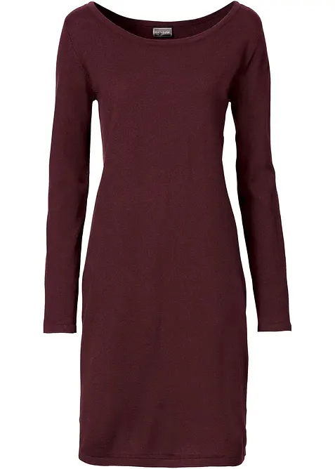 Strickkleid mit legerem Schnitt, bonprix