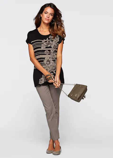 7/8 Schlupfhose mit Stretch, bonprix