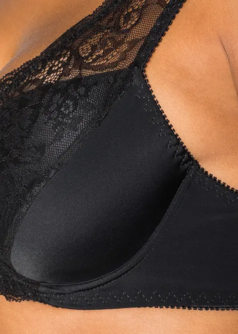 Soutien-gorge à coques et dentelle, bonprix