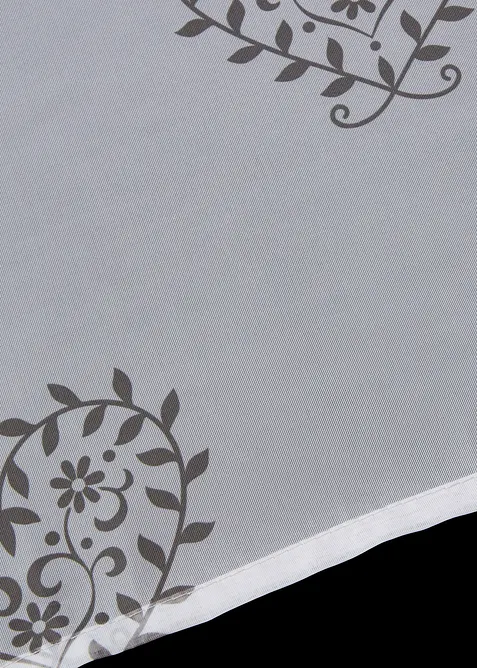 Voilage à nouer imprimé cœur, bonprix