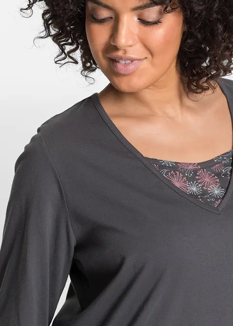 Pyjama aus reiner Bio-Baumwolle, bonprix