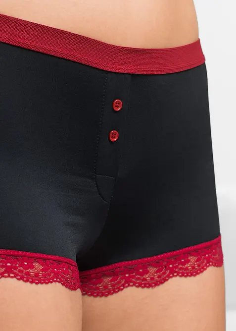 Microfaser Damen Boxer (3er Pack), bonprix