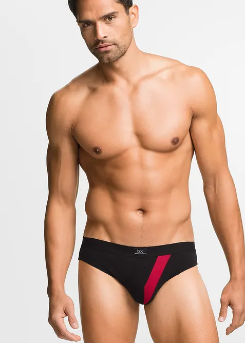 Lot de 5 slips coton, bonprix