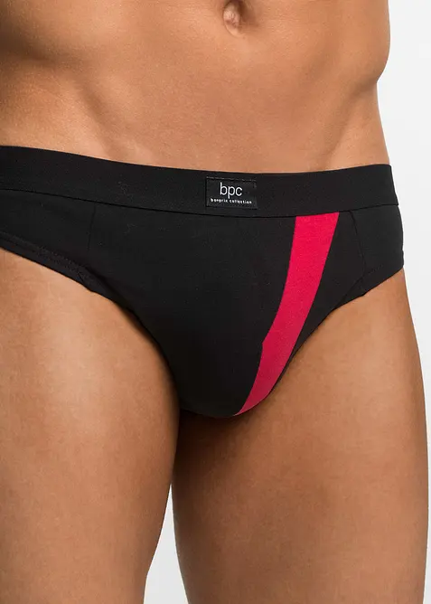 Lot de 5 slips coton, bonprix