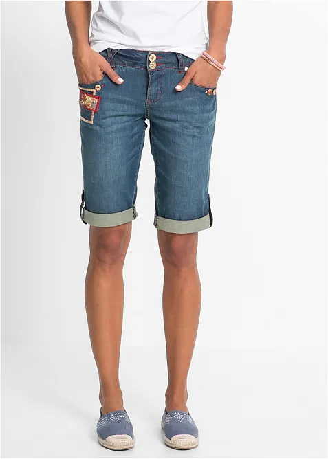 Bermuda en jean, bonprix