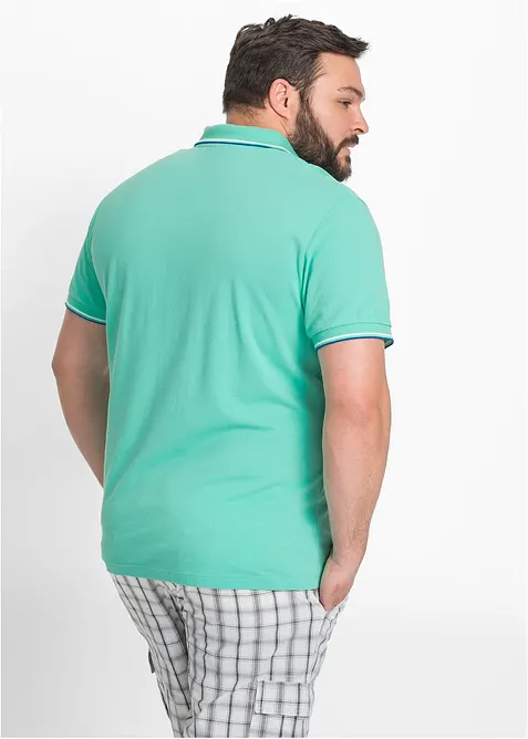 Piqu&eacute;-Poloshirt aus reiner Bio-Baumwolle, bonprix