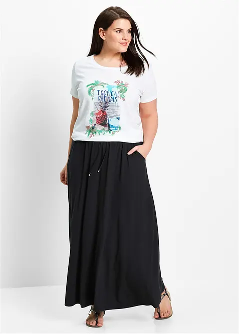 Jersey Rock aus Viskose-Mix, bonprix