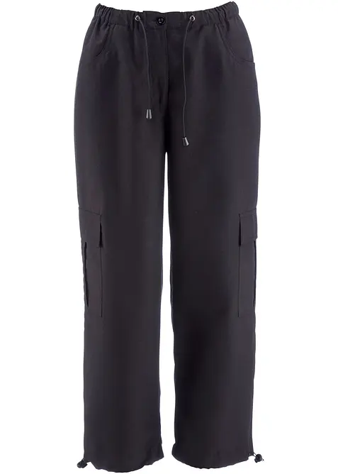 7/8-Hose mit Rundumbequembund (2-er Pack), bonprix