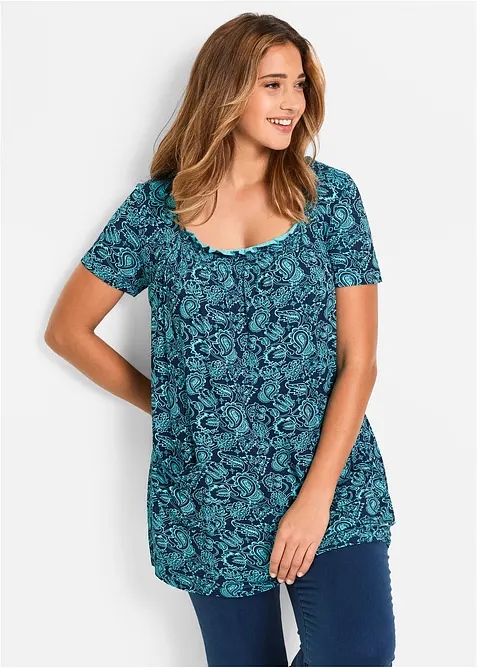 Shirt-Tunika, Kurzarm, bonprix