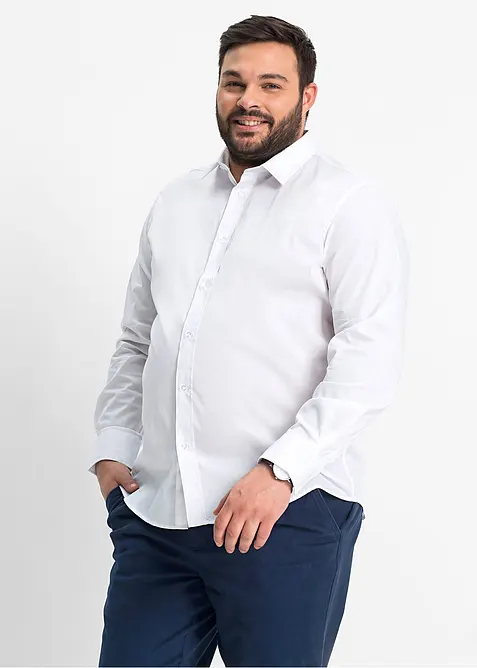 Business-Hemd mit Stretch, Slim Fit, bonprix