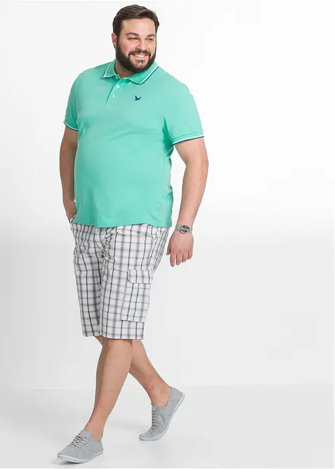 Piqu&eacute;-Poloshirt aus reiner Bio-Baumwolle, bonprix