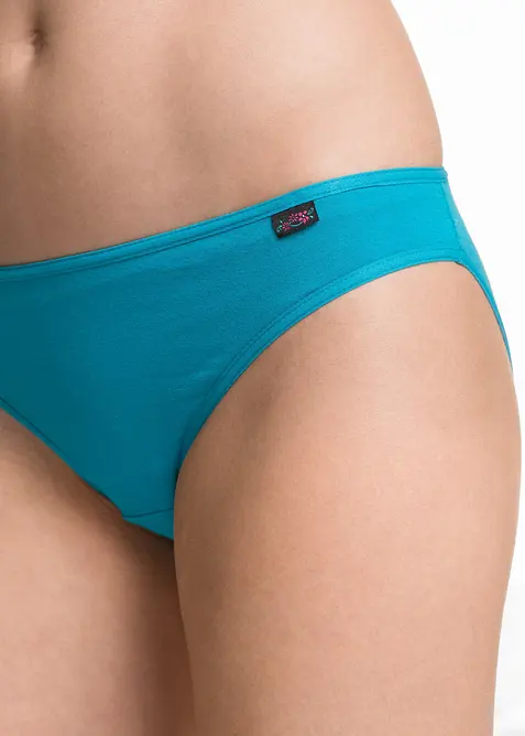 Slip mit weicher Baumwolle (6er Pack), bonprix