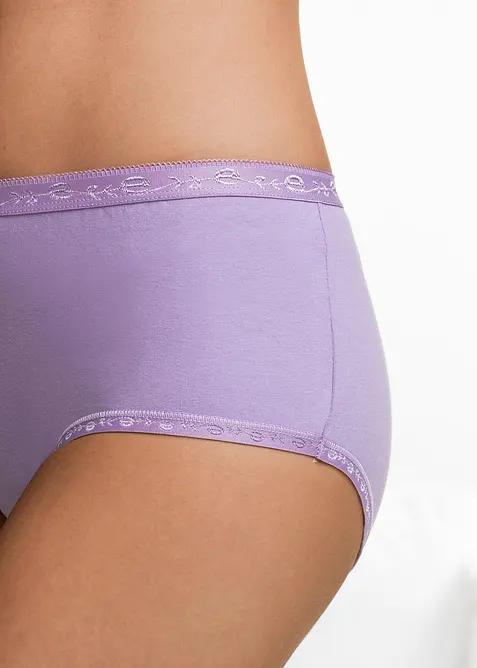 Lot de 5 slips maxi, bonprix