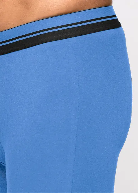 Lange Boxershorts eng mit Baumwolle (2er Pack), bonprix