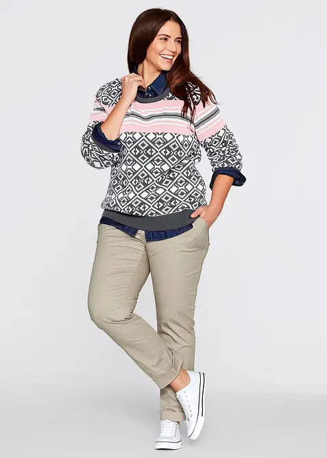 Norweger-Pullover, bonprix