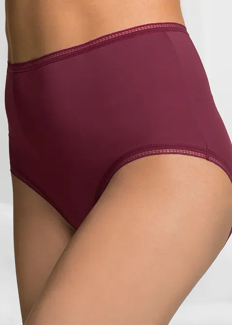 Microfaser Highwaist Slip (3er Pack), bonprix