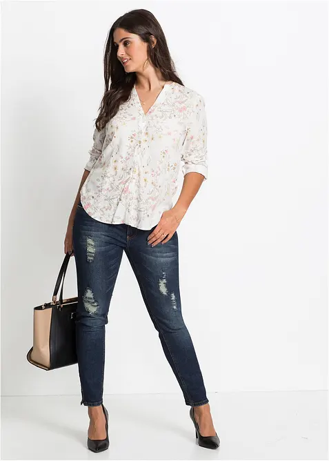 Bluse aus reiner Viskose, bonprix