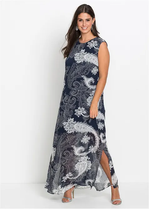 Langes Chiffonkleid, bonprix