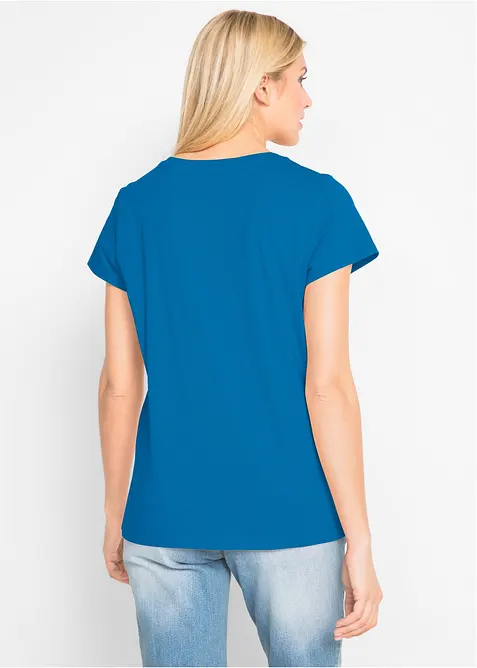 Rundhals-Shirt  (5er-Pack), bonprix