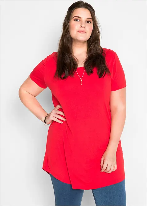 Longshirt aus softer Viskose, bonprix