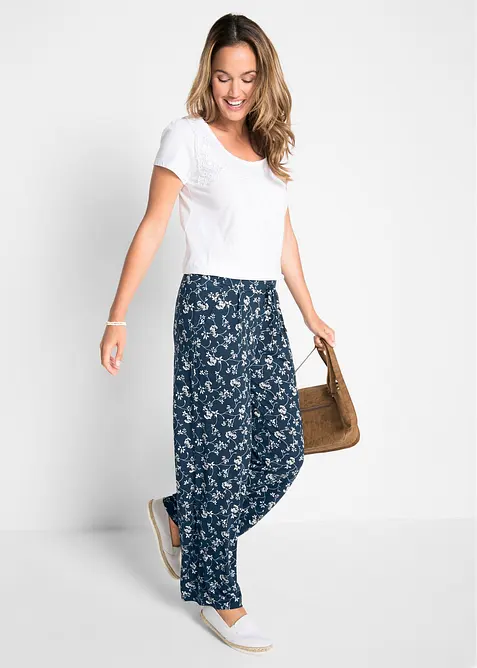 Palazzo-Hose aus Viskose-Mix, bonprix