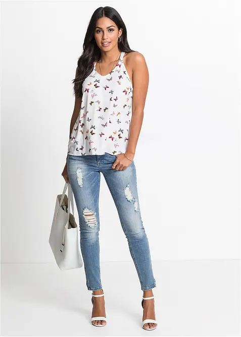 Top sans manches 100% viscose, bonprix