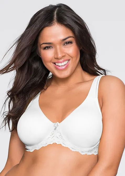 T-Shirt-BH mit gepolsterten Trägern, bonprix