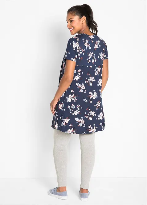 Kurzes Jerseykleid aus softem Viskose-Mix, bonprix