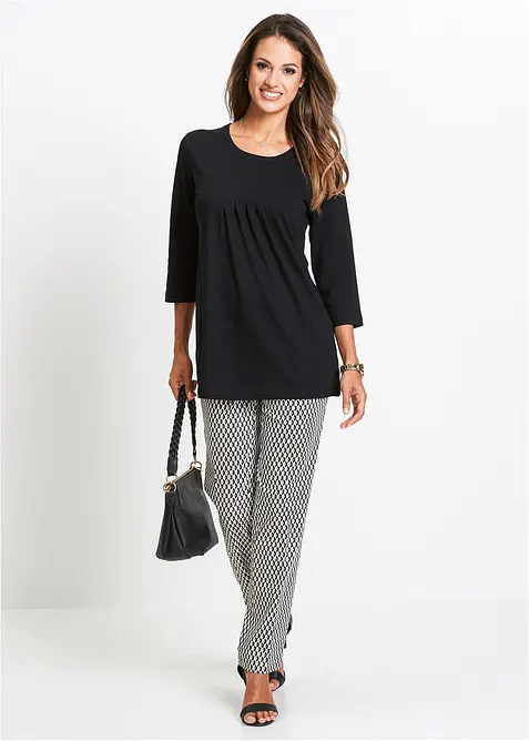 Longshirt aus reiner Baumwolle, bonprix