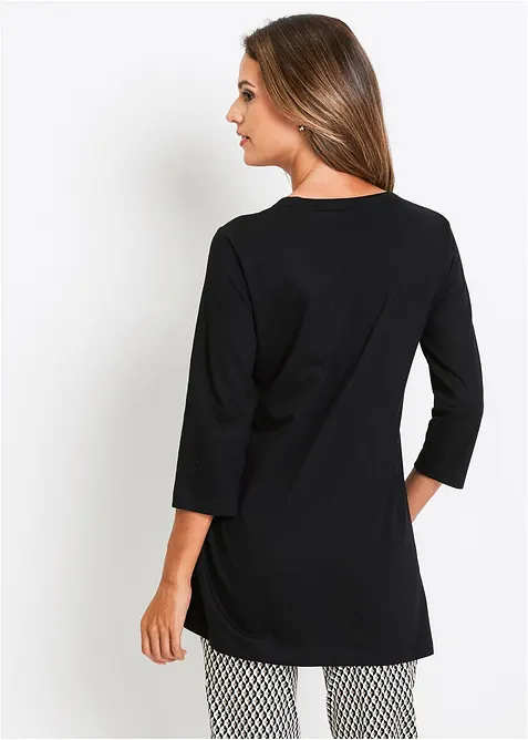 Longshirt aus reiner Baumwolle, bonprix