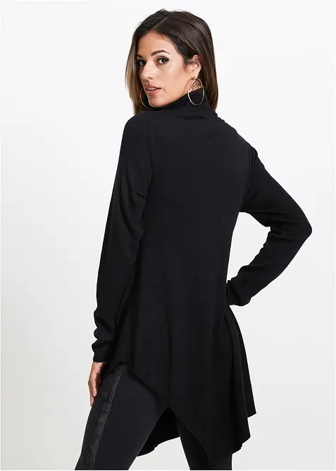 Long-Pullover aus Viskose-Mischung, bonprix