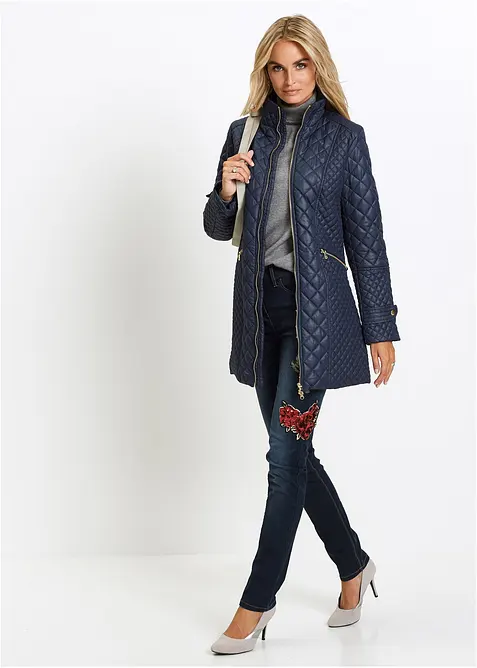 Manteau court matelassé, bonprix