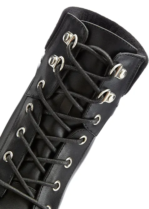 Bottines à lacets et talon haut, bonprix
