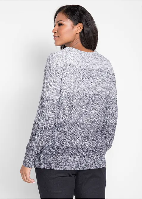 Grobstrick-Pullover mit Farbverlauf, bonprix