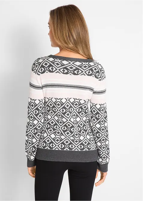 Norweger-Pullover, bonprix