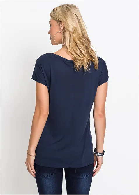 Shirt aus softer Viskose, bonprix