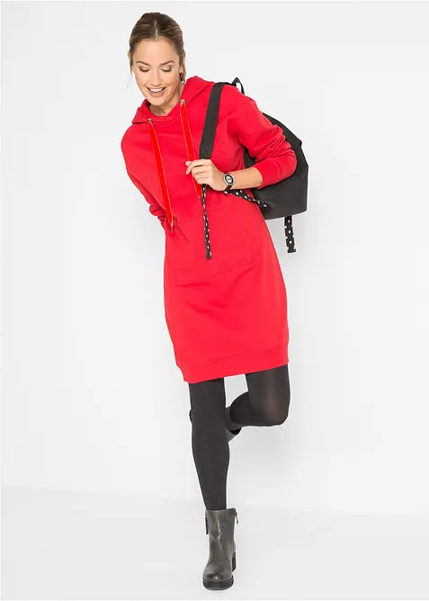 Sweatkleid mit Bio-Baumwolle, bonprix