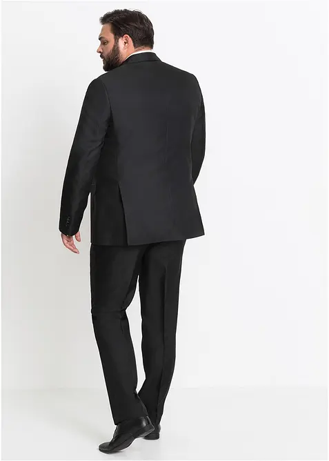 Anzug mit Weste und Krawatte (4-tlg. Set), Regular Fit, bonprix