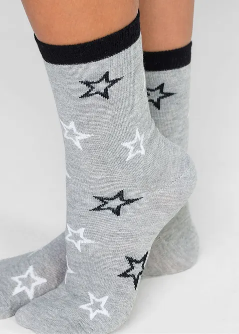 Socken mit Bio-Baumwolle (6er Pack), bonprix
