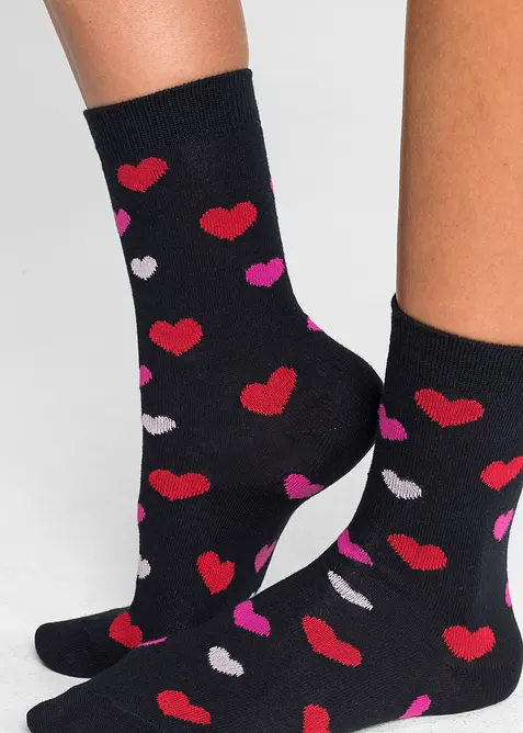 Lot de 6 paires de chaussettes, bonprix