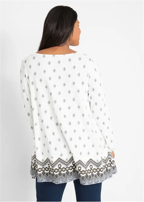 Shirt-Tunika aus Baumwoll-Viskose-Mix, bonprix